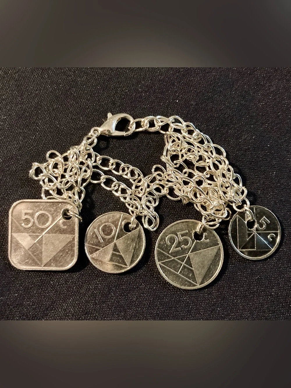 Aruban Florin Coins Bracelet 🇦🇼